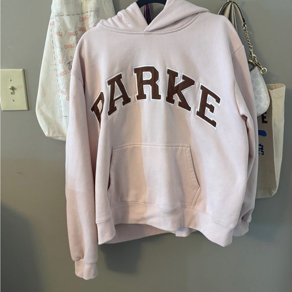 Parke Tops - Light Pink PARKE Hoodie